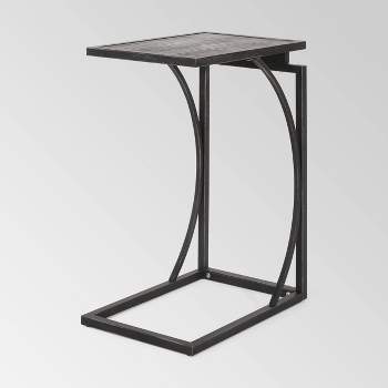 Barrybrooke Modern Industrial Accent Table Antique - Christopher Knight Home