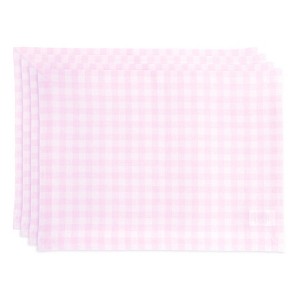 Solino Home Linen Gingham Check Placemats - 1 of 4