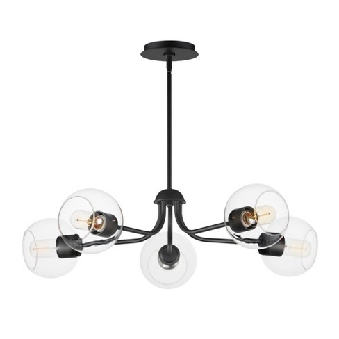 Maxim Lighting Knox 5 - Light Chandelier in  Black - image 1 of 1