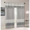 Polyoni Pintuck Light Filtering Striped Window Valance, Lightweight Textured Rod Pocket Top Valance for All Seasons - 4 of 4