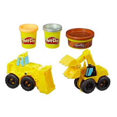 play doh wheels crane and forklift