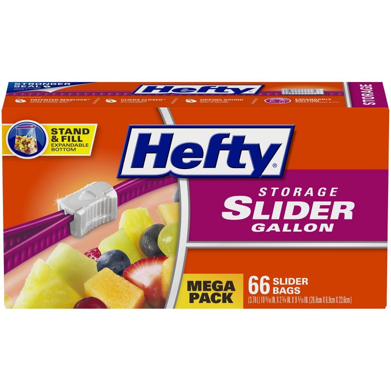 Hefty Gallon Food Storage Slider Bag, 1 of 5