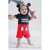 Disney Winnie the Pooh Mickey Mouse Lion King Simba Romper Newborn to Infant - image 3 of 4