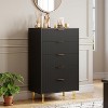 Modern 6 Drawer Dresser for Bedroom with Gold Handle and Large Drawer - 3 of 4