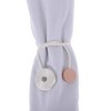 Unique Bargains Round Magnetic Curtain Strap Polyester Rare Earth Magnet 2 Pcs - 4 of 4