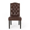 MAYEERTY Harriet KD Tufted Dining Chair, Button-Tufted Detail Detachable Design, Dining Room - 4 of 4