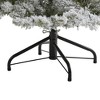 Nearly Natural 7-ft Flocked West Virginia Spruce Artificial Christmas Tree with 400 Clear Lights and 1468 Bendable Branches - 4 of 4