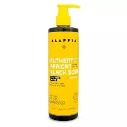 Alaffia Authentic African Black Soap Scalp Care Shampoo - 12 fl oz