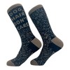 Crazy Dog T-Shirts Women's Dog Hair Dont Care Socks Funny Hairy Furry Puppy Lovers Joke Footwear - 2 of 4