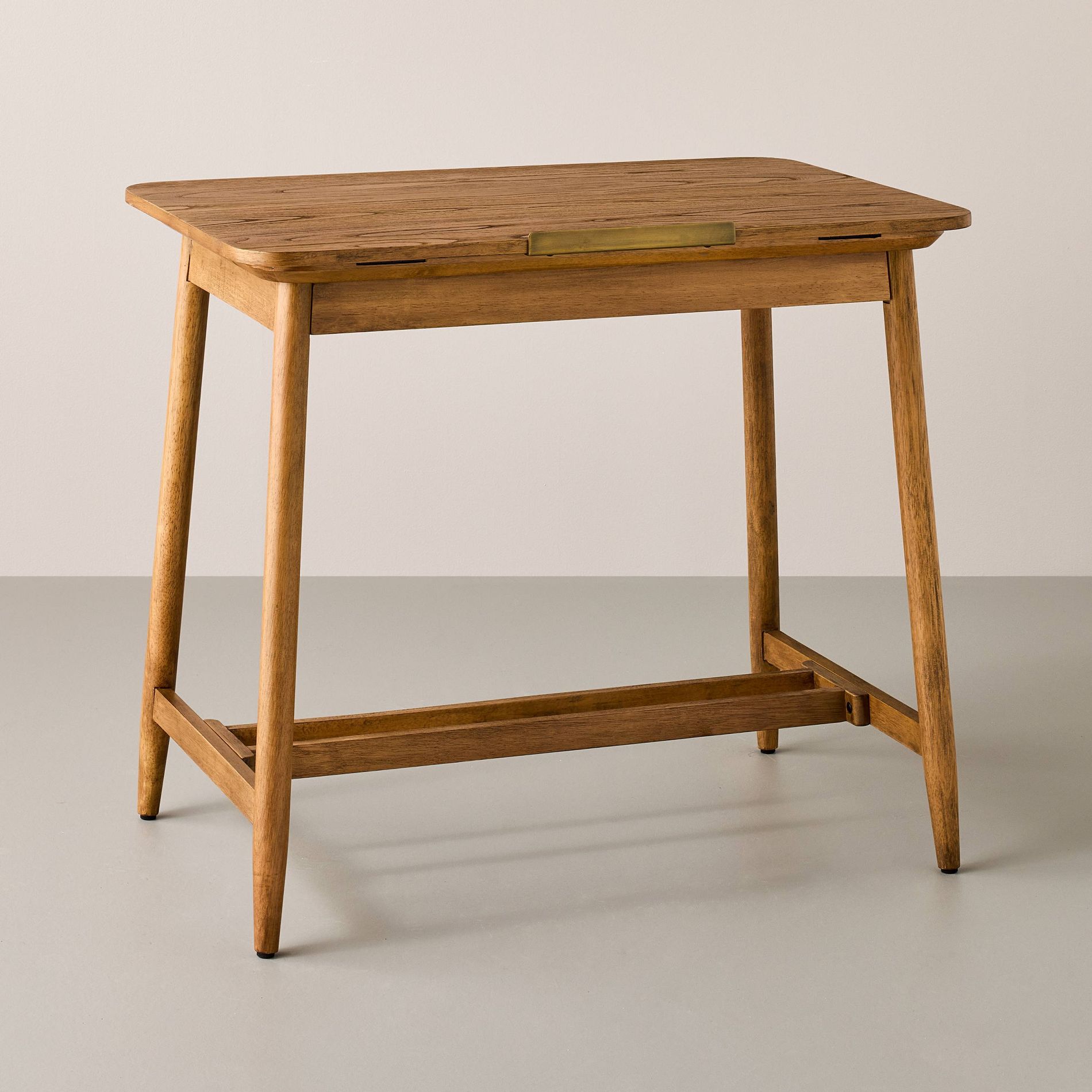 Adjustable Drafting Desk Aged Oak - Hearth & Hand™ with Magnolia