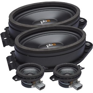 PowerBass OE69C-GM - 6"x9" Direct Fit Compatible with GMC OEM Component Speakers Kit / 80Wmrs - 160Wmax - Pair - 1 of 3