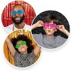 PREXTEX Kids  Plastic Blindfolds for Kids- 50 Pairs, Multicolored - image 3 of 4