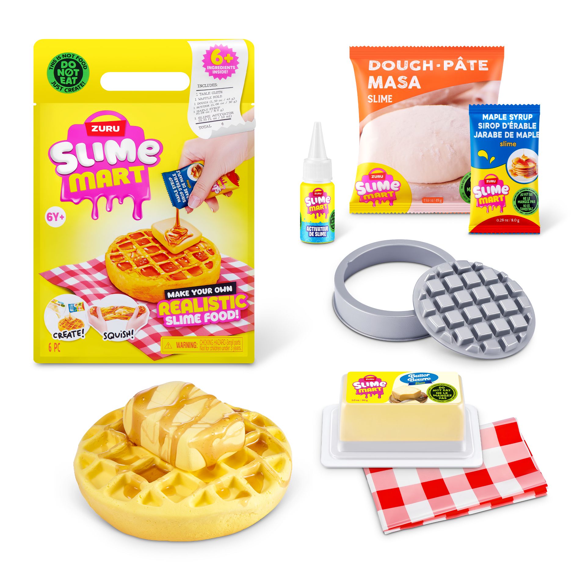 Slime Mart Small Shopping Bag Waffles