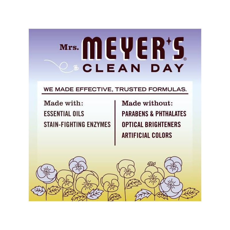 Mrs. Meyer&#39;s Clean Day Compassion Flower Ultra Concentrated Laundry Detergent - 24.3 fl oz, 5 of 9