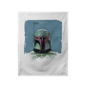 Star Wars Blue Background Boba Fett Dish Towel - 1 of 1