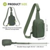 Unique Bargains Waterproof  Lightweight Breathable Durable Hiking Daypacks Chest Bag 1 Pcs - 3 of 4