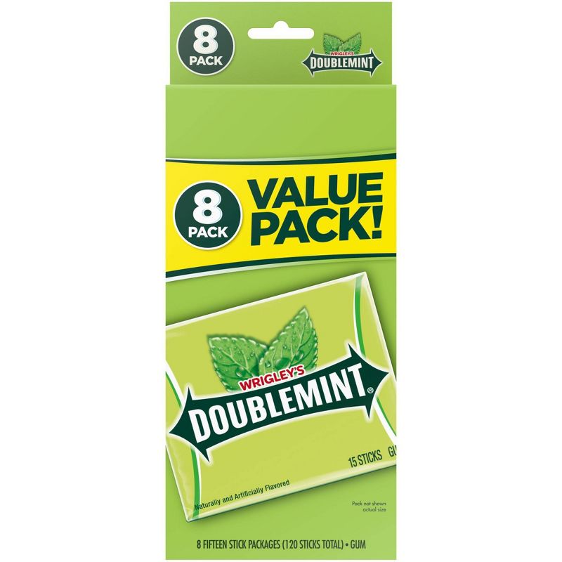 Doublemint Chewing Gum - 11.43oz/120ct, 1 of 9