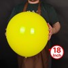 PartyWoo Balloons Yellow Matte 18 Inch 20 pcs - 2 of 4