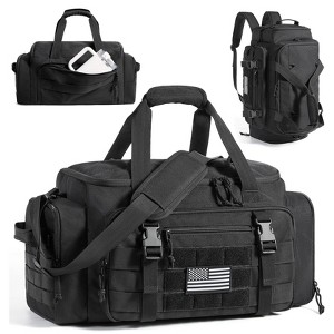 Generic Tactical Gym Bag for Men,  Duffle Bag for Travel with Shoe Compartment - 1 of 4