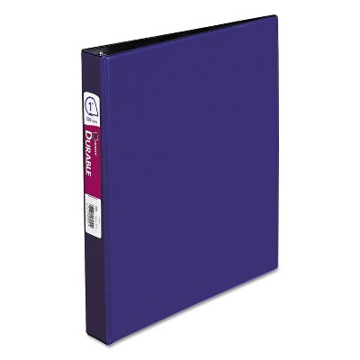 Avery Durable Binder with Slant Rings 11 x 8 1/2 1" Blue 27251