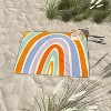 Lane and Lucia Mod Rainbow Picnic Blanket - Deny Designs - 3 of 3