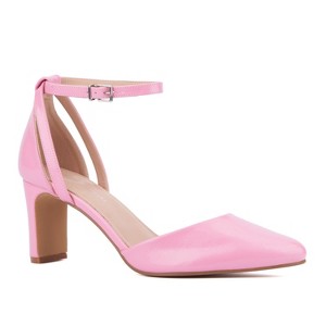 Fashion To Figure Women's Haisley Heel Pump - Wide Width - 1 of 4