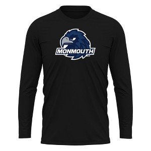 Men's Monmouth University Adult Sport Long Sleeve Shirt Primary Logo - 1 of 4