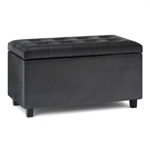 Threshold essex cheap storage ottoman