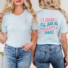 Simply Sage Market Women's I'll Just Be Happy Colorful Front and Back Short Sleeve Graphic Tee - 2 of 4