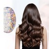 Unique Bargains Women's Half Round Wide Tooth Comb for Curly Thick Wavy Straight Hair 1 Pc - 4 of 4