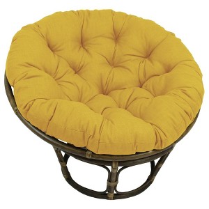 Blazing Needles, 44-inch Solid Outdoor Spun Polyester Papasan Cushion (Fits 42-inch Papasan Frame) - 1 of 1
