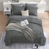 BAGOKIE 5/7 Pieces Bed in a Bag with Fitted Sheet, Flat Sheet, Pillow Sham, and Pillowcase - 4 of 4