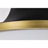 Nuvo Lighting Lafayette 1 - Light Flush Mount in  Matte Black - 4 of 4