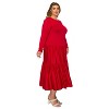 L I V D Women's Eliana Tiered Midi Dress - 2 of 3