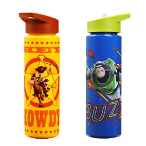 Toy Story Woody & Buzz 2-Pack 18 Oz Plastic Water Bottle Set - 1 of 4