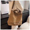 Generic Women Canvas Tote Handbags Casual Shoulder Work Bag Crossbody Top Handle Bag - 2 of 4