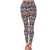 Women's One Size Fits Most Printed Leggings - One Size Fits Most - White Mark - 3 of 3