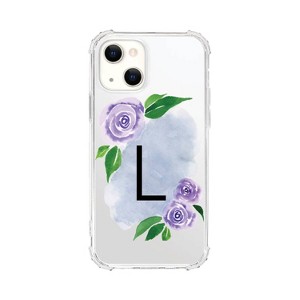 OTM Essentials Apple iPhone 15/iPhone 14/iPhone 13 Monogram Clear Tough Edge Floral Case - 1 of 4