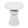TOV Furniture Lupita White Side Table - 3 of 4
