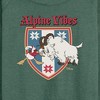 Women's - Disney - Alpine Vibes Lightweight French Terry Wide Neck Long Sleeve Shirt - 2 of 4