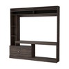 70.9" Particle Board Entertainment Center with 2 Doors, 6 Shelves and Open Storage for Living Room and Bedroom - 3 of 4