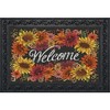 Briarwood Lane Fall Doormat 30x18 Indoor Outdoor Fall Flowers Welcome For Fall Doormat - 2 of 3