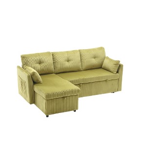 TiramisuBest Furniture, Modular Sectional Sofa with Storage, Sideboard Buffet Style Design for Living Room - 1 of 4