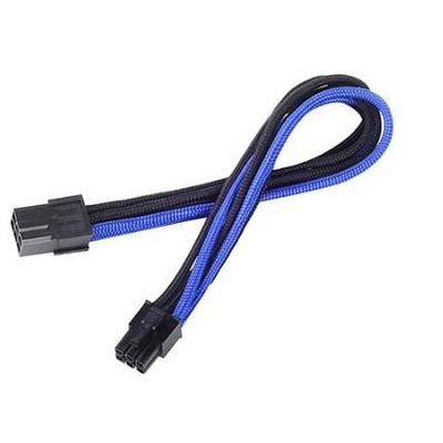 SilverStone Technology  ATX 24pin to MB-24pin(300mm) Power Cable Extneder Bicolor- Black & Blue