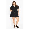 Women's Plus Size Melina Dress - black | CITY CHIC - image 2 of 4