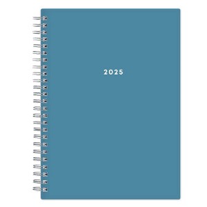 BlueSky 2025 Weekly/Monthly Planner with Notes 8.78"x6.73" Wirebound Oxford Blue: Adult Stationery, January-December - 1 of 4