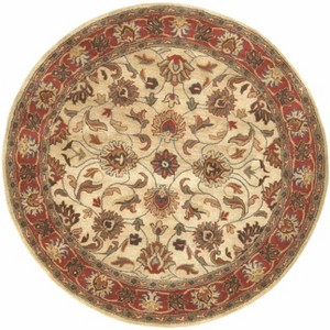 Hauteloom Cherryfield Hand Tufted Brown & Rust 1001 Wool Rug - 1 of 4