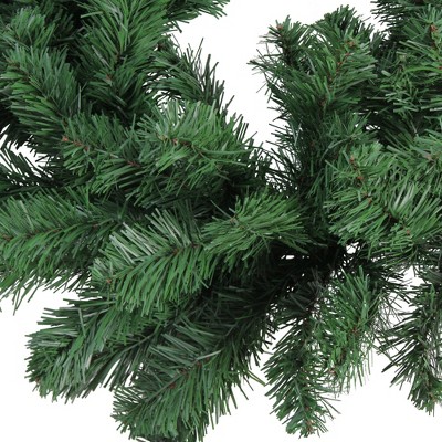 9 ft Green Artificial Pine Christmas Garland with Bendable Wire