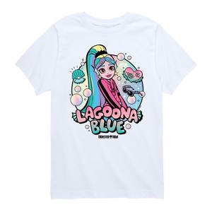 Boys' - Monster High - Lagoona Blue Bubbles Short Sleeve Graphic T-Shirt - 1 of 4
