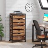 Hommoo 41" Tall 7-Drawer Dresser Brown - 2 of 4